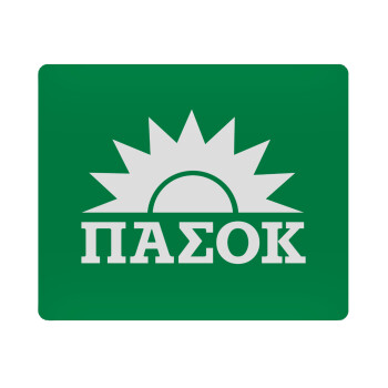 PASOK Green/White, Mousepad rect 23x19cm