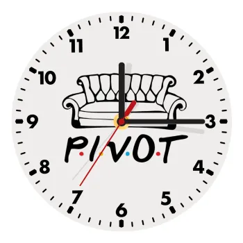 Friends Pivot, Ρολόι τοίχου ξύλινο (20cm)