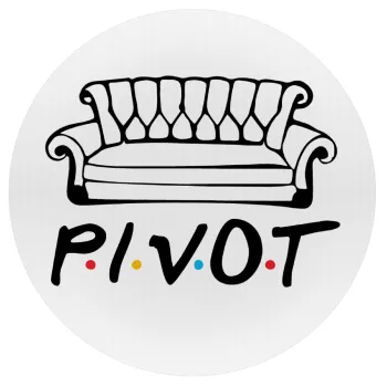 Friends Pivot, Mousepad Round 20cm