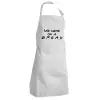Adult Chef Apron (with sliders and 2 pockets)
