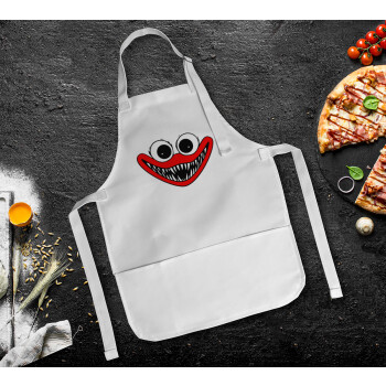 Huggy wuggy, Ποδιά Σεφ Ολόσωμη Παιδική (με ρυθμιστικά και 2 τσέπες)