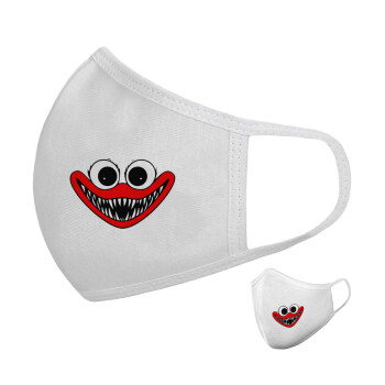 Huggy wuggy, Μάσκα υφασμάτινη υψηλής άνεσης παιδική (Δώρο πλαστική θήκη)