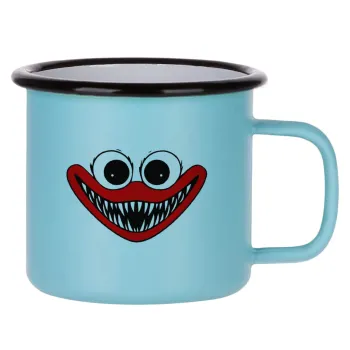 Huggy wuggy, Κούπα Μεταλλική εμαγιέ ΜΑΤ σιέλ 360ml