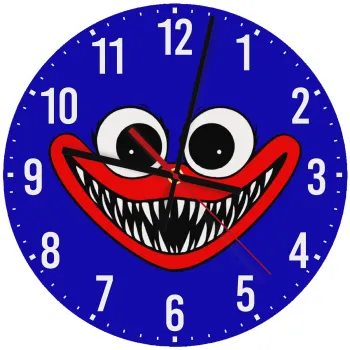 Huggy wuggy, Ρολόι τοίχου ξύλινο (30cm)