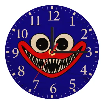 Huggy wuggy, Ρολόι τοίχου ξύλινο plywood (20cm)