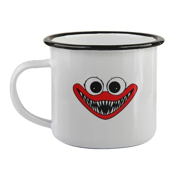 Huggy wuggy, Κούπα εμαγιέ με μαύρο χείλος 360ml