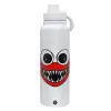 1L Stainless Steel Thermal Bottle with Phone Holder & Double Wall Insulation