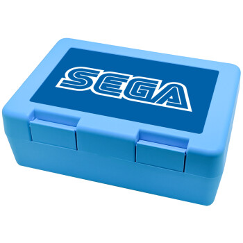 SEGA, Children's cookie container LIGHT BLUE 185x128x65mm (BPA free plastic)