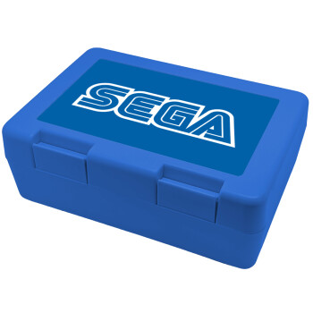 SEGA, Children's cookie container BLUE 185x128x65mm (BPA free plastic)