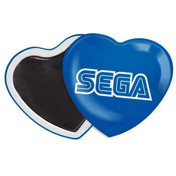 SEGA, Μαγνητάκι καρδιά (57x52mm)