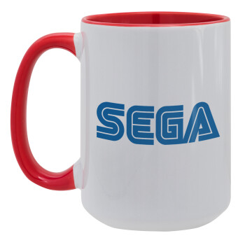 SEGA, Κούπα Mega 15oz, κεραμική Κόκκινη, 450ml