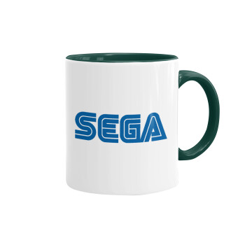 SEGA, Mug colored green, ceramic, 330ml