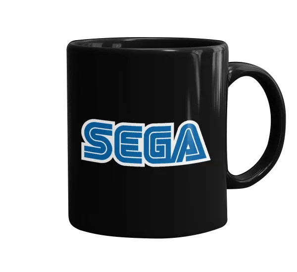 SEGA — Mug black, ceramic, 330ml
