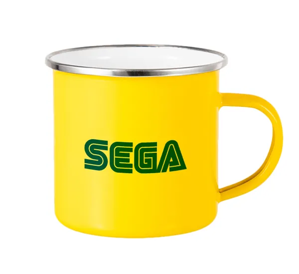SEGA — Yellow Enamel Metallic Cup 360ml