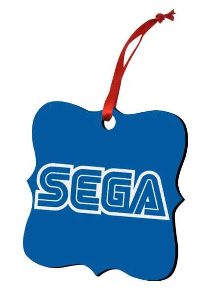 SEGA — Στολίδι Χριστουγεννιάτικο στολίδι polygon ξύλινο 7.5cm