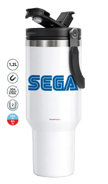 SEGA — Mega Travel Mug / Travel Mug, double walled (thermal) 1.2L