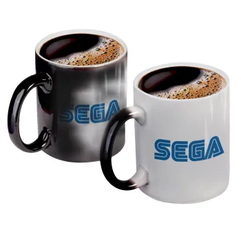 SEGA, Κούπα Μαγική, κεραμική, 330ml που αλλάζει χρώμα με το ζεστό ρόφημα