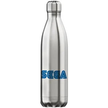 SEGA, Μεταλλικό παγούρι θερμός Inox (Stainless steel), διπλού τοιχώματος, 750ml