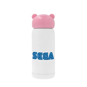 SEGA, Ροζ ανοξείδωτο παγούρι θερμό (Stainless steel), 320ml