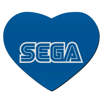 SEGA, Mousepad heart 23x20cm