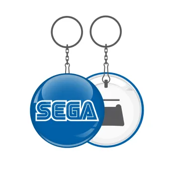 SEGA, Μπρελόκ μεταλλικό 5cm με ανοιχτήρι