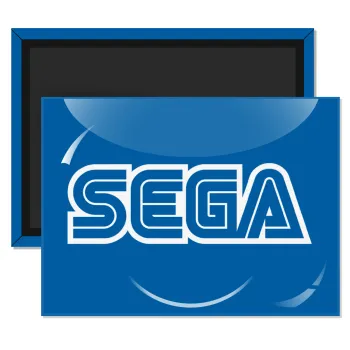 SEGA, Ορθογώνιο μαγνητάκι ψυγείου διάστασης 9x6cm