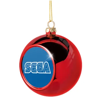 SEGA, Christmas tree ball Red 8cm