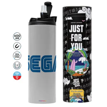SEGA, Tumbler stainless steel GREY 600ml
