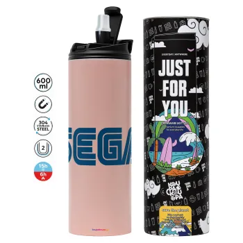 SEGA, Tumbler stainless steel PINK 600ml