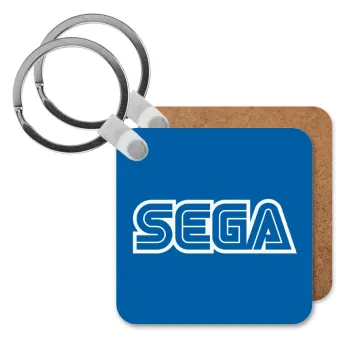 SEGA, Μπρελόκ Ξύλινο τετράγωνο MDF