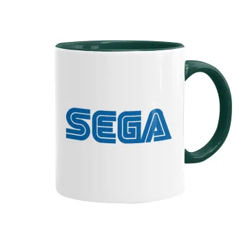 SEGA, Mug colored green, ceramic, 330ml