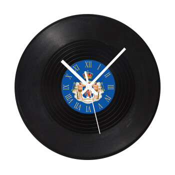 Hellas kingdom, Ρολόι τοίχου Βινύλιο (30cm)