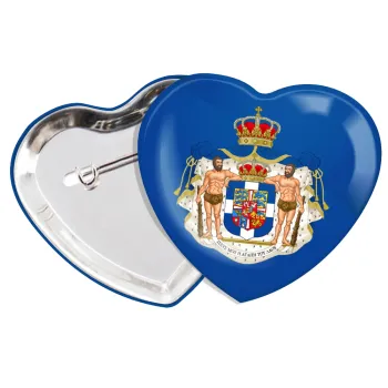 Βασίλειον της Ελλάδος, Κονκάρδα παραμάνα καρδιά (57x52mm)
