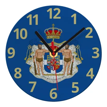 Hellas kingdom, Ρολόι τοίχου γυάλινο (20cm)