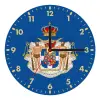 Wooden wall clock (20cm)