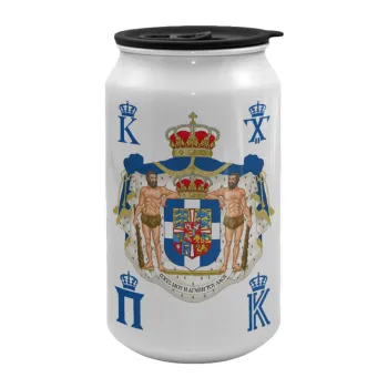 Βασίλειον της Ελλάδος, Κούπα ταξιδιού μεταλλική με καπάκι (tin-can) 500ml