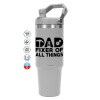 GREY color, 890ml (30oz) stainless Steel Tumbler with Handle