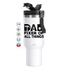 Mega Stainless steel Tumbler with lid, double wall 1,2L