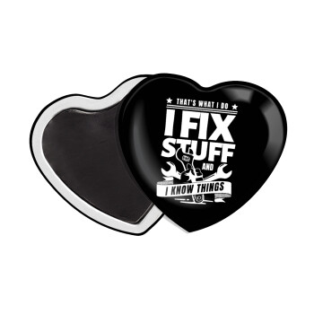 I fix stuff, Μαγνητάκι καρδιά (57x52mm)