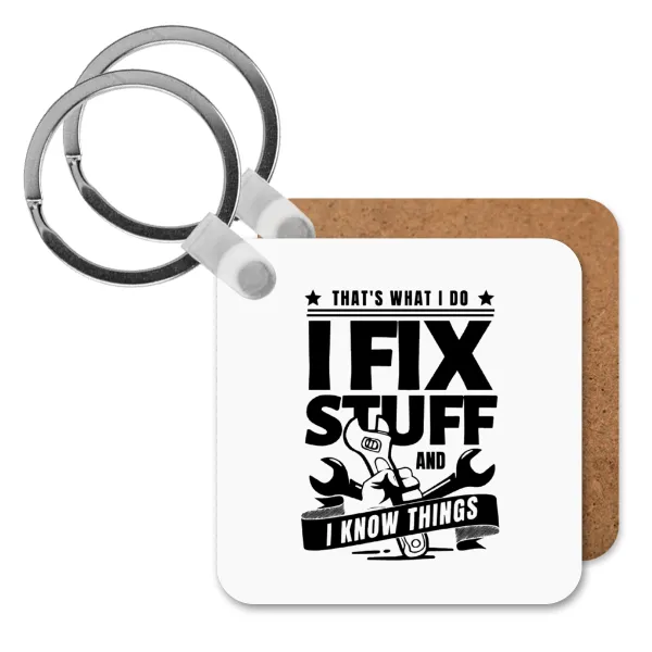 I fix stuff — Ξύλινο τετράγωνο