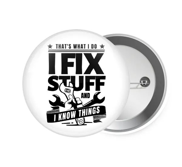 I fix stuff — 1