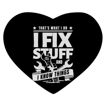 I fix stuff, Mousepad καρδιά 23x20cm