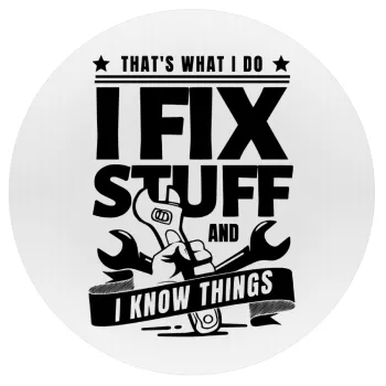 I fix stuff, Mousepad Στρογγυλό 20cm