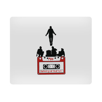 Running up that hill, Stranger Things, Mousepad rect 23x19cm