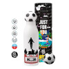Soccer Metal mug thermos, double wall, 550ml