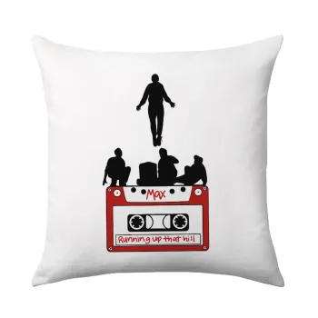 Running up that hill, Stranger Things, Sofa cushion 40x40cm includes filling