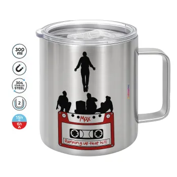 Running up that hill, Stranger Things, Mug Stainless steel double wall 300ml