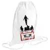 Backpack pouch GYMBAG white (28x40cm)