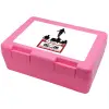 Children's cookie container PINK 185x128x65mm (BPA free plastic)