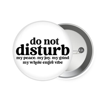 Do not disturb, Κονκάρδα παραμάνα 7.5cm